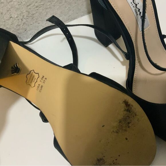 Nina Marylyn Platform Evening Sandals 7.5 M - Picture 6 of 9
